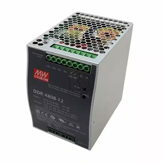 DDR-480B-12 - MEAN WELL USA Inc. - Industrial, DIN Rail Power Supplies