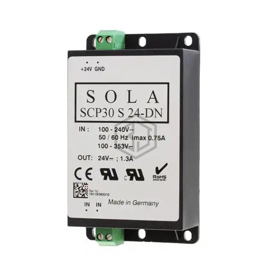 SCP30S24-DN - SolaHD - Industrial, DIN Rail Power Supplies