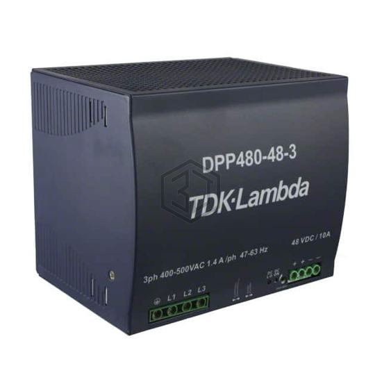 DPP480-48-3 - TDK-Lambda Americas Inc - Industrial, DIN Rail Power Supplies