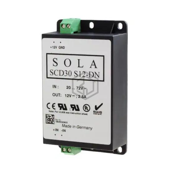 SCD30S12-DN - SolaHD - Industrial, DIN Rail Power Supplies