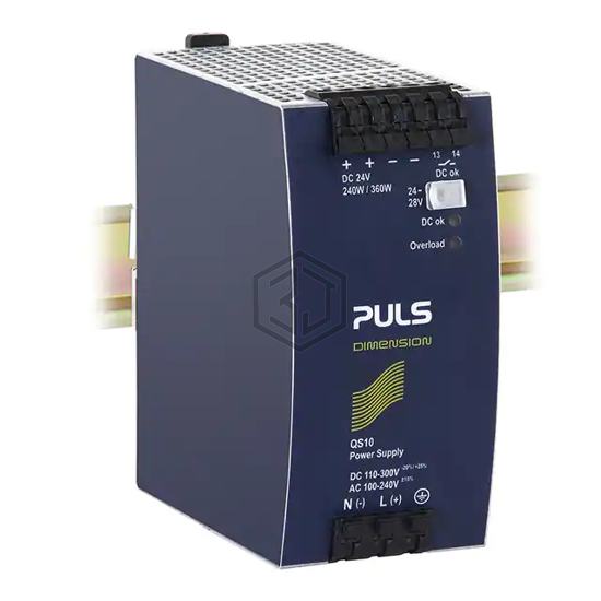 QS10.241-D1 - PULS, LP - Industrial, DIN Rail Power Supplies