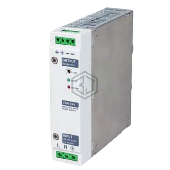 IS.AC24VDC5ADIN - Industrial Shields - Industrial, DIN Rail Power Supplies