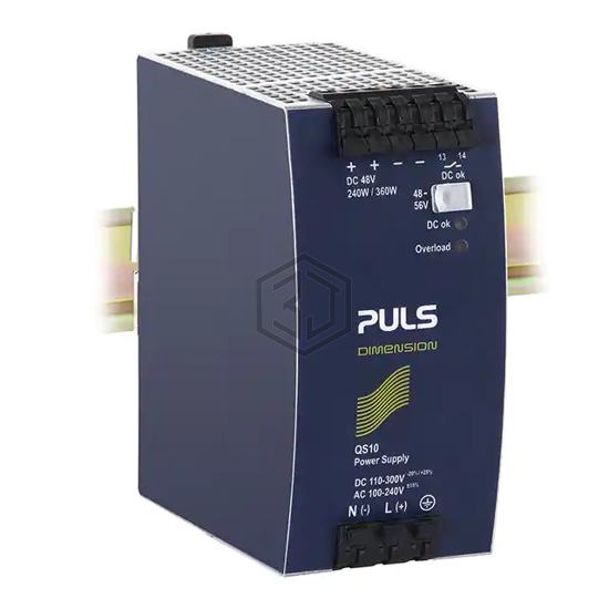 QS10.481-D1 - PULS, LP - Industrial, DIN Rail Power Supplies