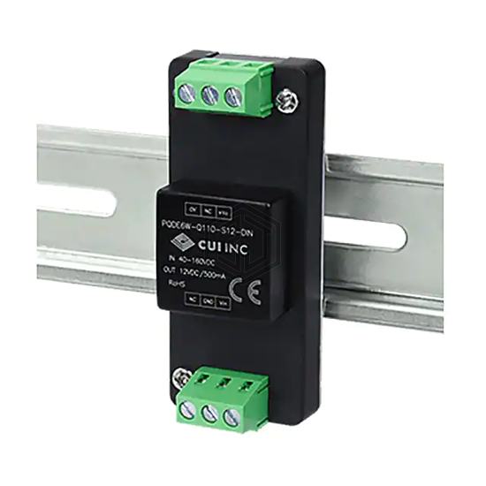 PQDE6W-Q110-S24-DIN - CUI Inc. - Industrial, DIN Rail Power Supplies