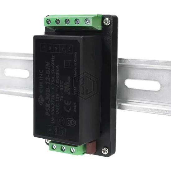 PSK-30D-3-DIN - CUI Inc. - Industrial, DIN Rail Power Supplies