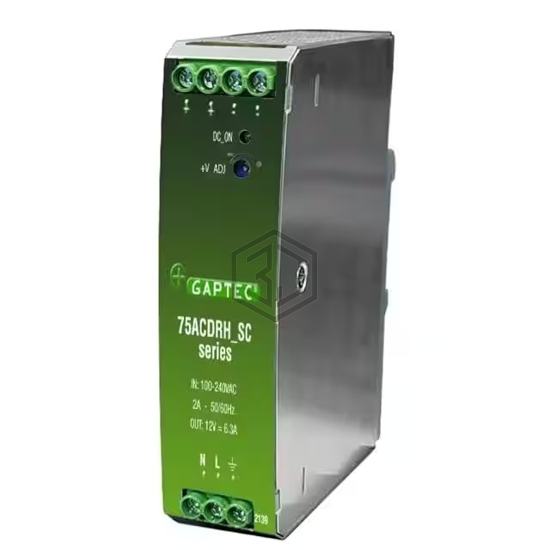 75ACDRH_24S - GAPTEC Electronic - Industrial, DIN Rail Power Supplies