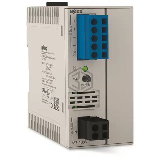 787-1606 - WAGO Corporation - Industrial, DIN Rail Power Supplies