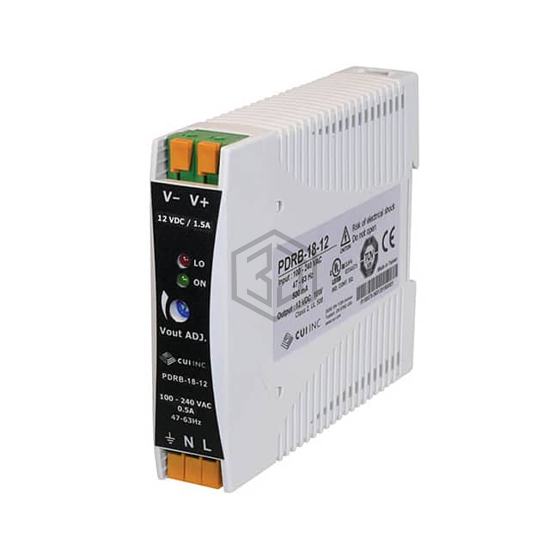 PDRB-18-24 - CUI Inc. - Industrial, DIN Rail Power Supplies