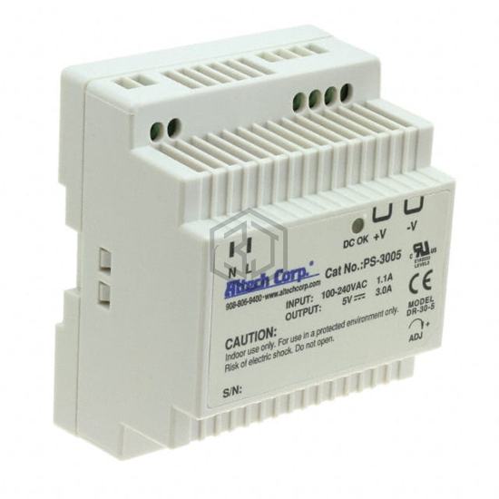 PS-3005 - Altech Corporation - Industrial, DIN Rail Power Supplies