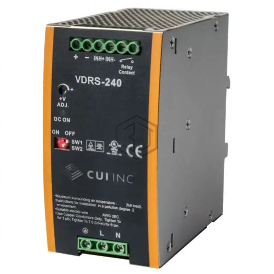 VDRS-240-48 - CUI Inc. - Industrial, DIN Rail Power Supplies