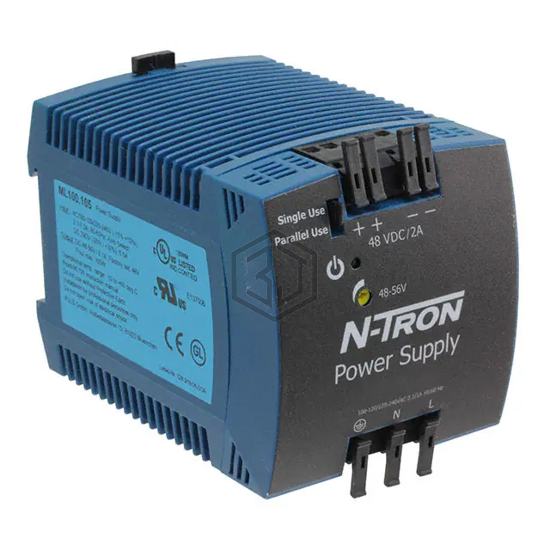 NTPS-48-2 - Red Lion Controls - Industrial, DIN Rail Power Supplies