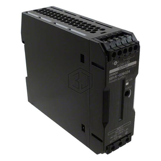 S8VK-G06024 - Omron Automation and Safety - Industrial, DIN Rail Power Supplies