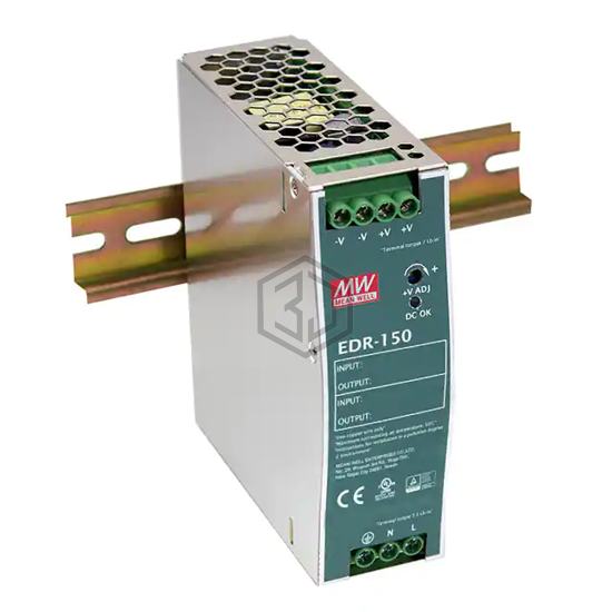 EDR-150-24 - MEAN WELL USA Inc. - Industrial, DIN Rail Power Supplies
