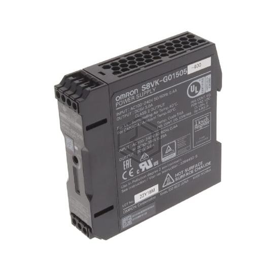 S8VK-G01505-400 - Omron Automation and Safety - Industrial, DIN Rail Power Supplies