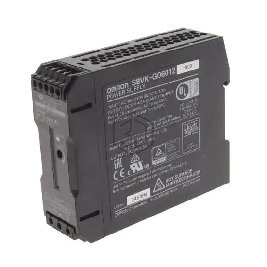 S8VK-G06012-400 - Omron Automation and Safety - Industrial, DIN Rail Power Supplies
