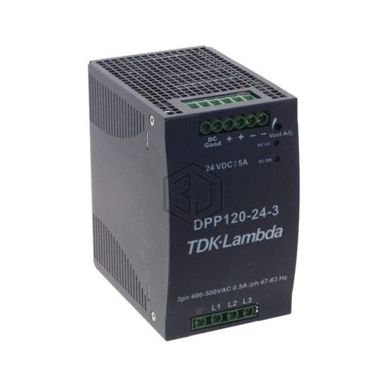 DPP120-24-3 - TDK-Lambda Americas Inc - Industrial, DIN Rail Power Supplies