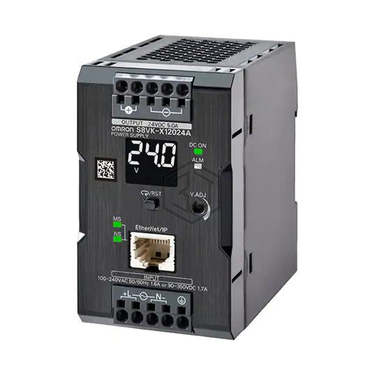 S8VK-X12024A-EIP - Omron Automation and Safety - Industrial, DIN Rail Power Supplies