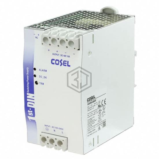 KHNA480F-48 - Cosel USA, Inc. - Industrial, DIN Rail Power Supplies