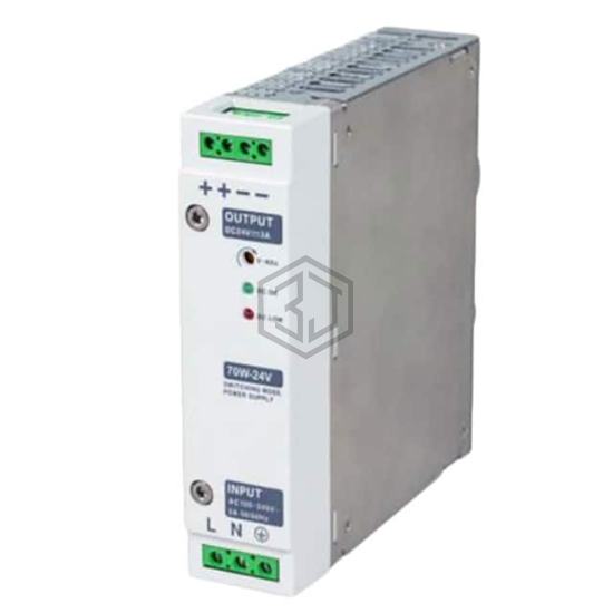 IS.AC24VDC7.5ADIN - Industrial Shields - Industrial, DIN Rail Power Supplies
