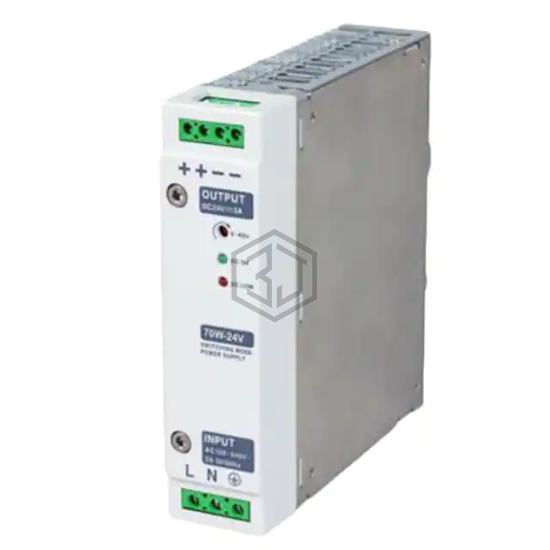 IS.AC24VDC10ADIN - Industrial Shields - Industrial, DIN Rail Power Supplies