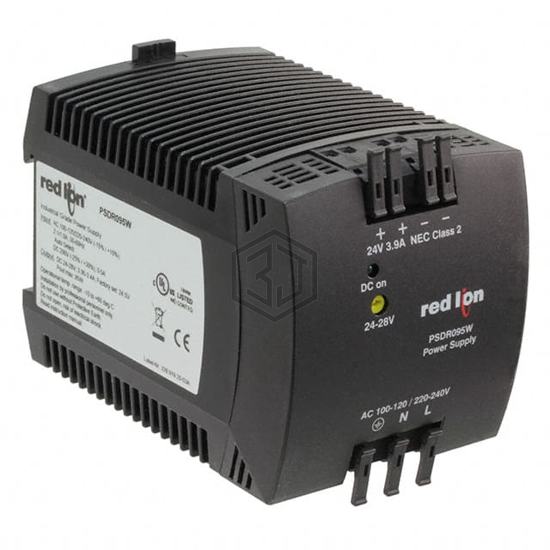 PSDR095W - Red Lion Controls - Industrial, DIN Rail Power Supplies