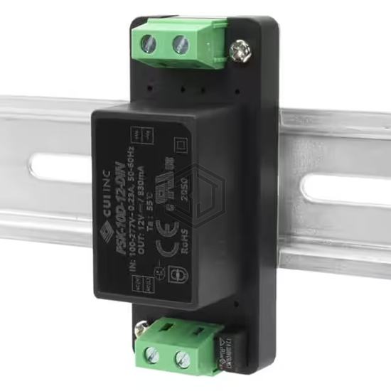 PSK-10D-12-DIN - CUI Inc. - Industrial, DIN Rail Power Supplies