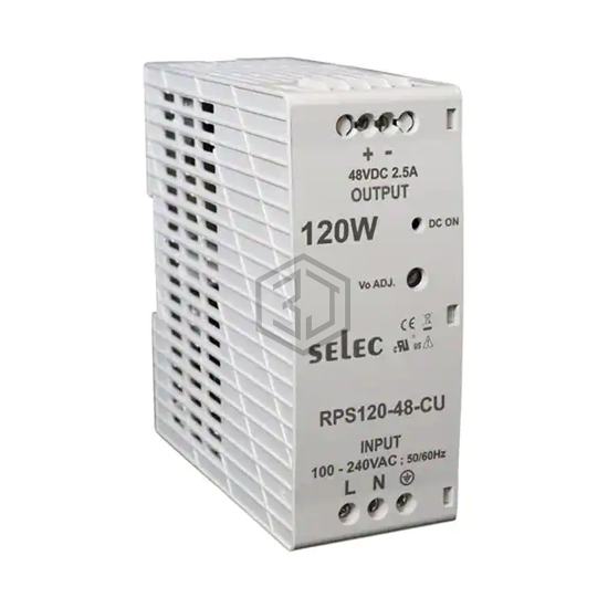 RPS120-48-CU - Selec Controls USA Inc. - Industrial, DIN Rail Power Supplies
