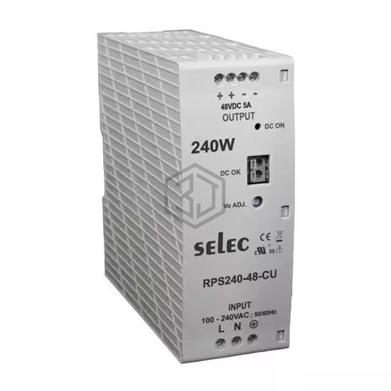 RPS240-48-CU - Selec Controls USA Inc. - Industrial, DIN Rail Power Supplies