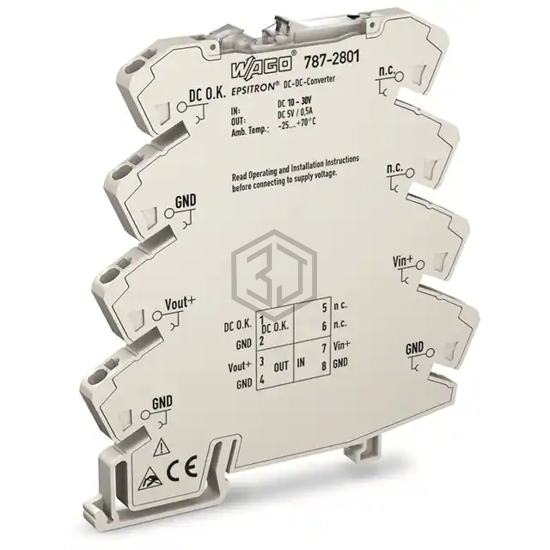 787-2801 - WAGO Corporation - Industrial, DIN Rail Power Supplies