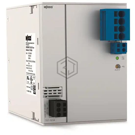 787-1634/000-070 - WAGO Corporation - Industrial, DIN Rail Power Supplies