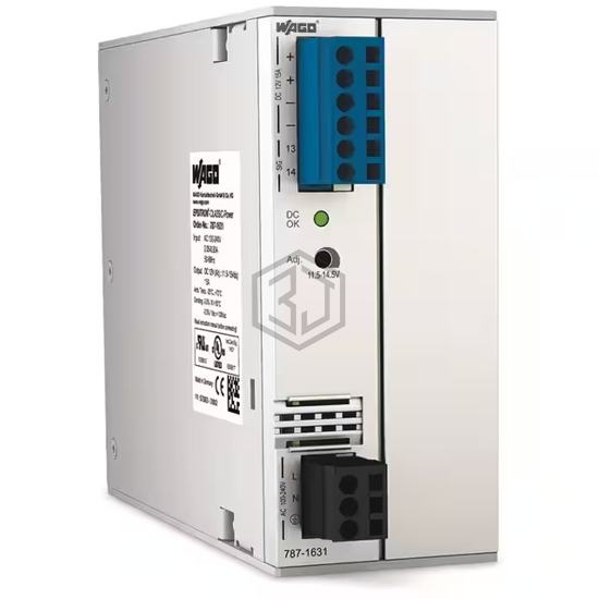 787-1631 - WAGO Corporation - Industrial, DIN Rail Power Supplies