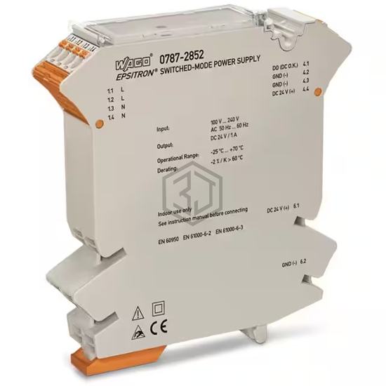 787-2852 - WAGO Corporation - Industrial, DIN Rail Power Supplies