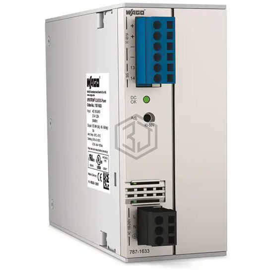 787-1633 - WAGO Corporation - Industrial, DIN Rail Power Supplies