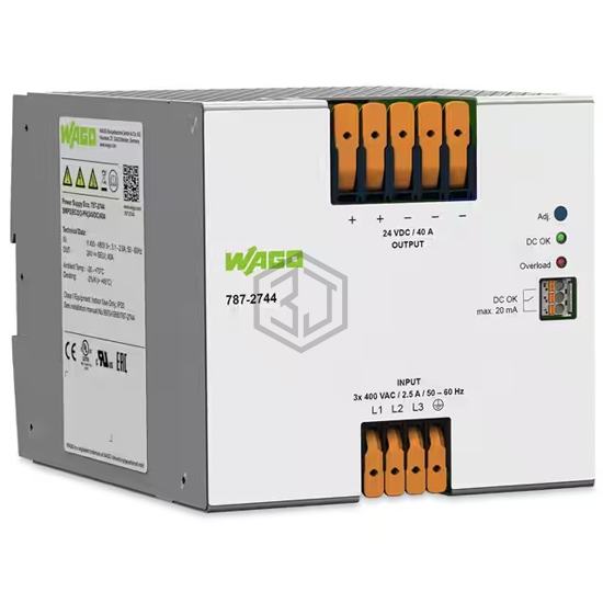 787-2744 - WAGO Corporation - Industrial, DIN Rail Power Supplies