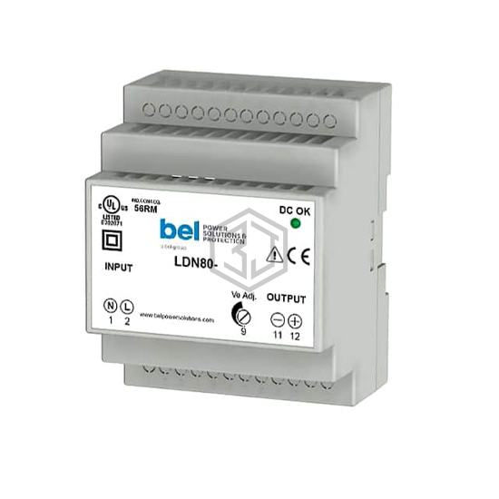 LDN80-24 - Bel Power Solutions - Industrial, DIN Rail Power Supplies