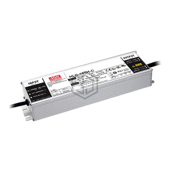 HLG-185H-C500B - MEAN WELL USA Inc. - LED Drivers