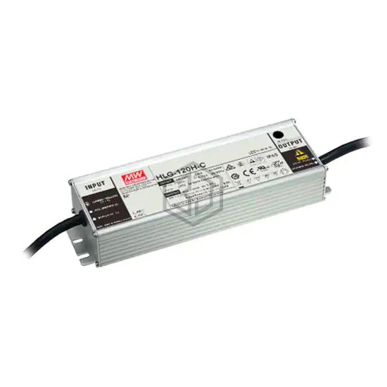 HLG-120H-C700A - MEAN WELL USA Inc. - LED Drivers