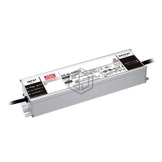 HLG-185H-36 - MEAN WELL USA Inc. - LED Drivers