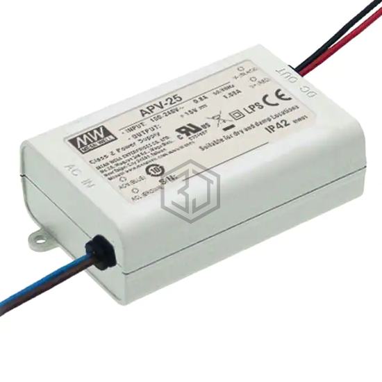 APV-25-15 - MEAN WELL USA Inc. - LED Drivers