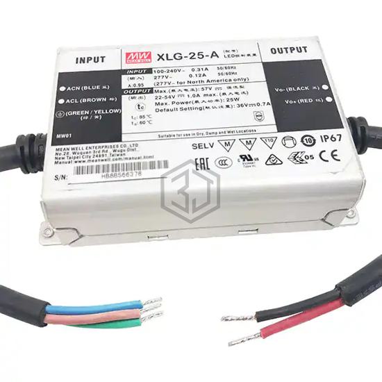 XLG-25-A - MEAN WELL USA Inc. - LED Drivers