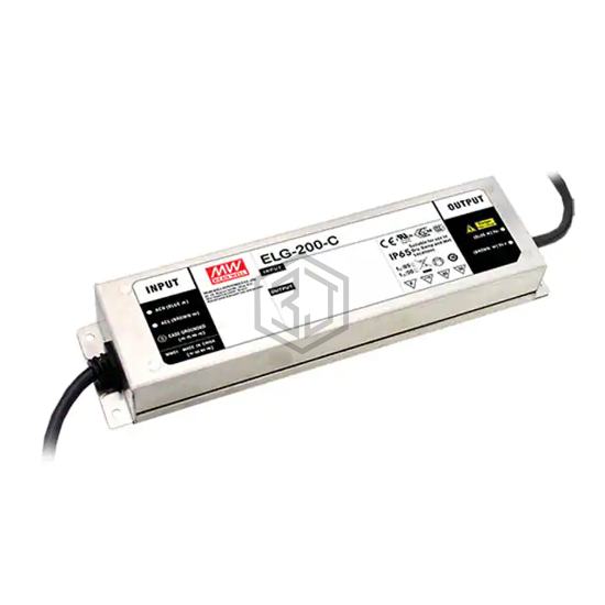 ELG-200-C1400 - MEAN WELL USA Inc. - LED Drivers