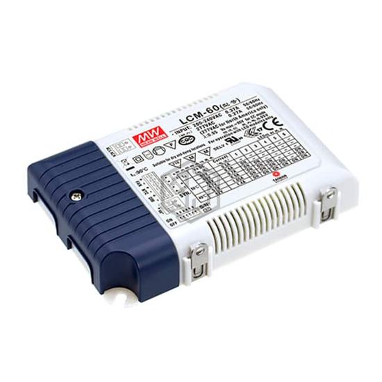 LCM-60 - MEAN WELL USA Inc. - LED Drivers
