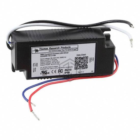 LED20W-18-C1100 - Thomas Research Products - LED Drivers