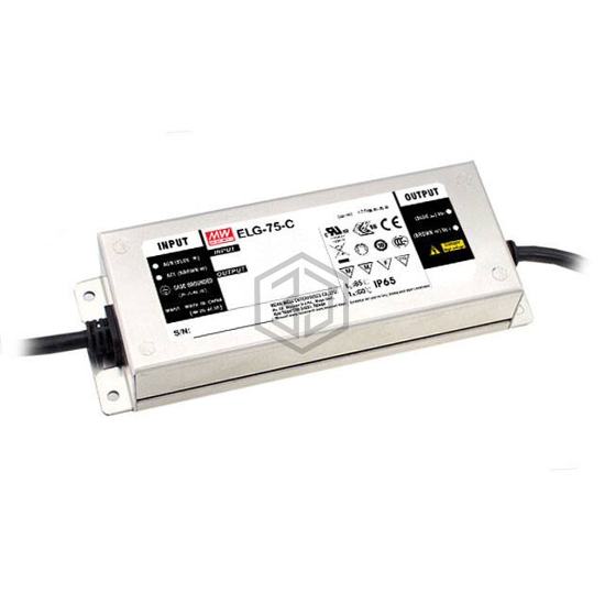 ELG-75-C500DA - MEAN WELL USA Inc. - LED Drivers