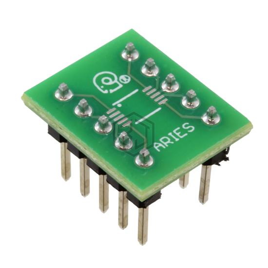 LCQT-MSOP10 - Aries Electronics - Adapter, Breakout Boards