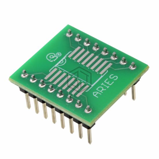 LCQT-SOIC16W - Aries Electronics - Adapter, Breakout Boards