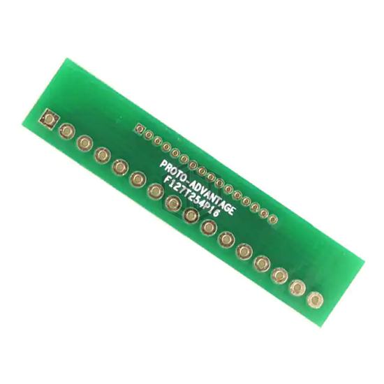 F127T254P16 - Chip Quik Inc. - Adapter, Breakout Boards