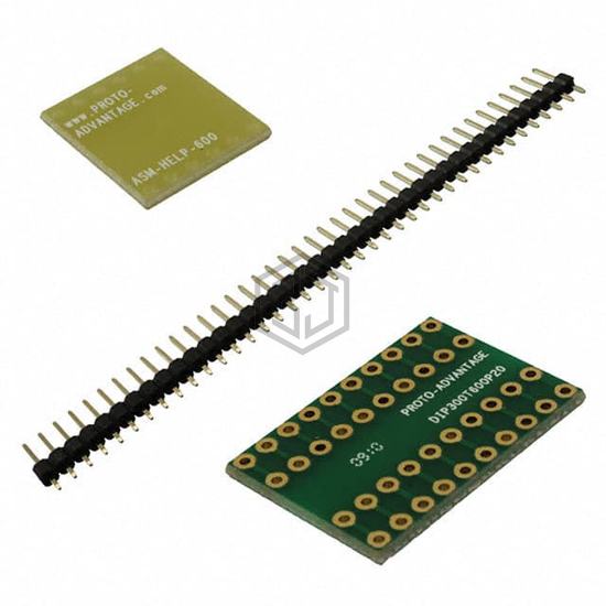 DIP300T600P20 - Chip Quik Inc. - Adapter, Breakout Boards