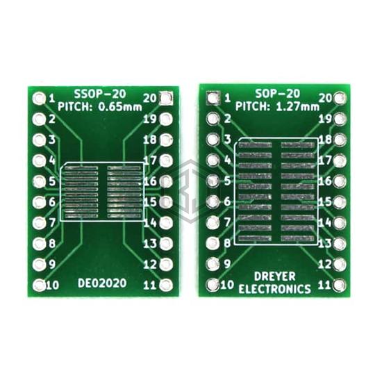 DE02020 - Dreyer Electronics LLC - Adapter, Breakout Boards