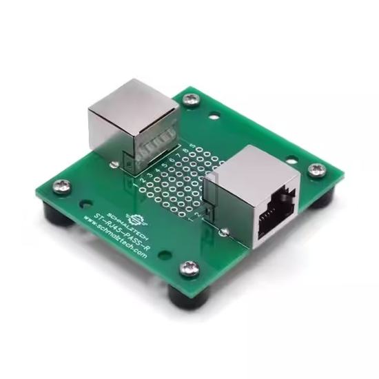 ST-RJ45-PASS-R-FT - SchmalzTech, LLC - Adapter, Breakout Boards